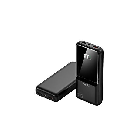 LinkTech EF95 18000 mAh 22.5W Hızlı Ekranlı Powerbank