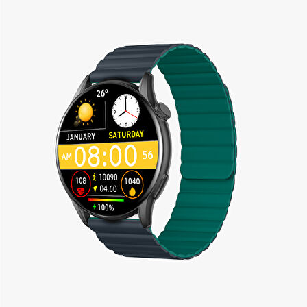 S104 Premium Amoled LT Watch KVK GARANTİLİ Akıllı Saat