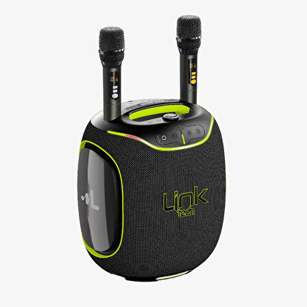 M424 Premium Çift Mikrofonlu 300W Ekstra Bas Bluetooth Hoparlör