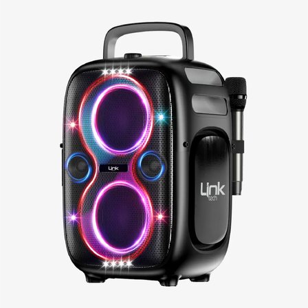 M427 Premium Çift Mikrofonlu 650W Ekstra Bas Bluetooth Hoparlör