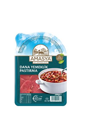 Yemeklik Dana Pastırma 200 g