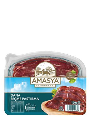 Şeçme Dana Pastırma 120 g