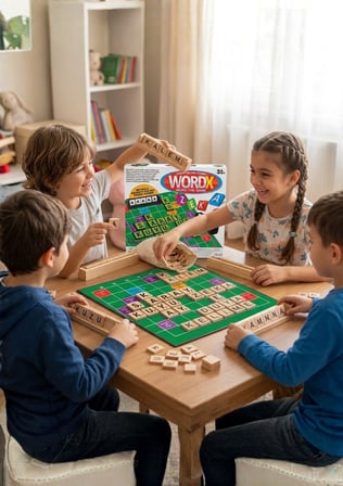 Wordx Ahşap Kelime Oyunu 102 parça