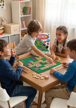 Wordx Ahşap Kelime Oyunu 102 parça
