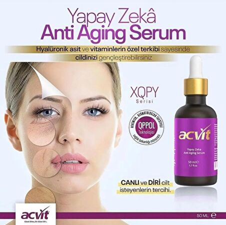 Yapay Zekâ Anti Aging Serum - 50 ml.