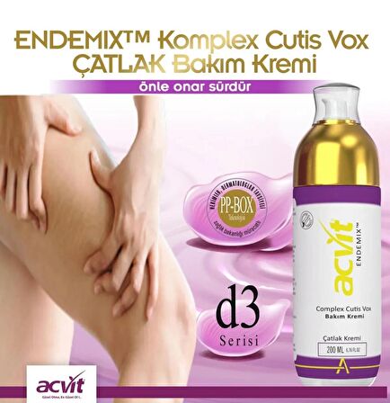 Endemix Komplex Cutis Vox Bakım Kremi – ”Çatlak Kremi “ - 200 Ml