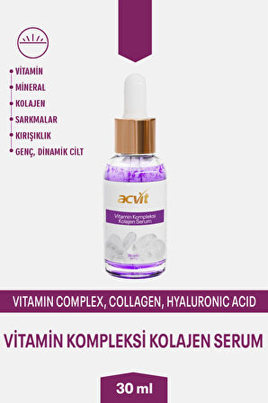 Vitamin Kompleksi Kolajen Serum - 30 ML