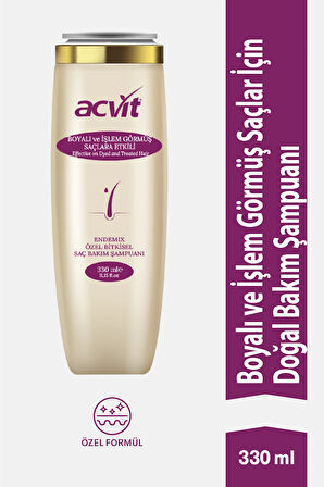 Boyalı Ve Işlem Görmüş Yıpranmış Saçlar Için Bakım Şampuanı – 330 Ml.