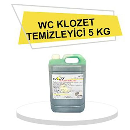 Dr.OZZ 119 WC KLOZET TEMİZLEYİCİ 5 LT    