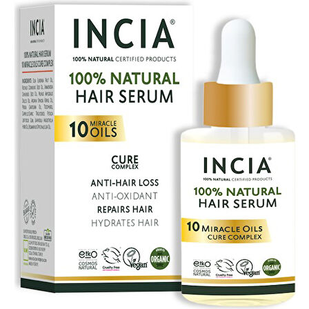 Incia Saç Bakım Serumu 30Ml
