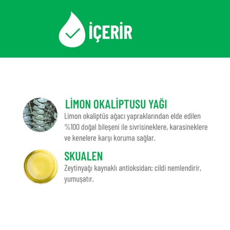 Siveno Sivrisinek ve Kene Kovucu Sprey Losyon Bitkisel Tüm Vücut İçin Aile Boy 100 ml