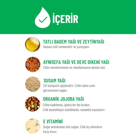 Siveno %100 Doğal Bebek Yağı Organik Jojoba Bakım Masaj Yağı Parafinsiz Bitkisel Vegan 50 ml