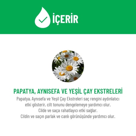 siveno  doğal papatya suyu aydınaltma etkili arındırıcı rahatlatığı saç ve cilt toniği 150 ml