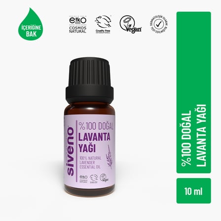 Siveno %100 Doğal Lavanta Uçucu Yağı 10 ml