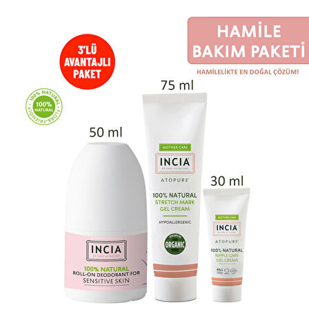 INCIA %100 Doğal Hamile Bakım Seti