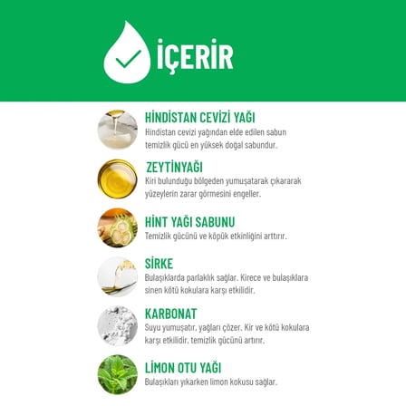 Siveno %100 Doğal Bulaşık Sabunu Bitkisel Elde Bulaşık Sabunu Nemlendirici Vegan 500 ml