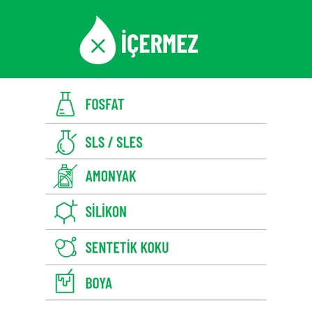 Siveno %100 Doğal Yüzey Temizleyici Bitkisel Leke Çıkarıcı Arındırıcı Mermer Fayans Ahşap Yüzeyler 500 ml