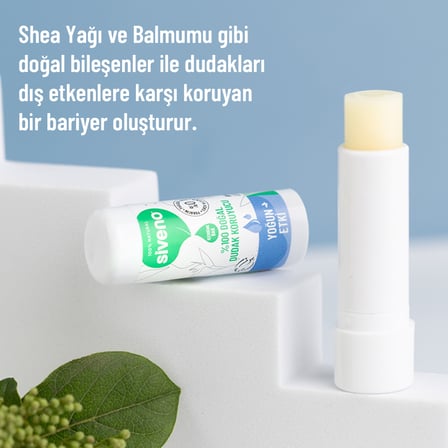 Siveno %100 Doğal Dudak Koruyucu Yoğun Etki Bitkisel Lip Balm Krem Nemlendirici Parlatıcı Onarıcı 6 gr