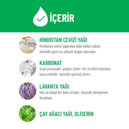 Siveno %100 Doğal Çamaşır Suyu Bitkisel Lavanta Çay Ağacı Tüm Yüzey ve Kumaşlarda 700 ml