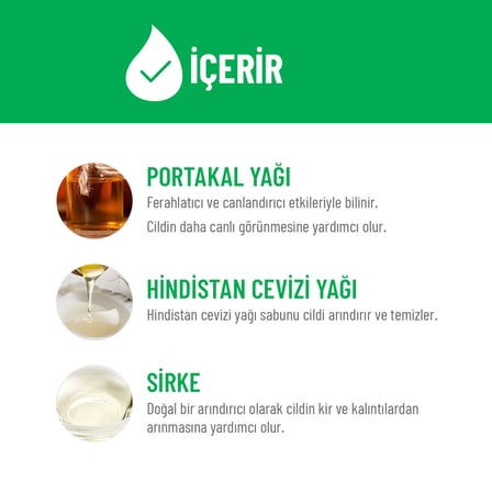 Siveno %100 Doğal Sıvı Kastil Sabun Portakal Yağlı Tazeleyici Nemlendirici Arındırıcı Bitkisel Vegan 300 ml