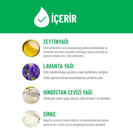 Siveno %100 Doğal Sıvı Kastil Sabun Lavanta Yağlı Cildi Rahatlatıcı Nemlendirici Arındırıcı Bitkisel Vegan 1000 ml
