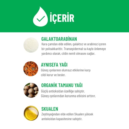 Siveno %100 Doğal Çocuk Güneş Losyon Leke Karşıtı Antioksidan Nemlendirici Vegan SPF 50+ UVA UVB 100 ml