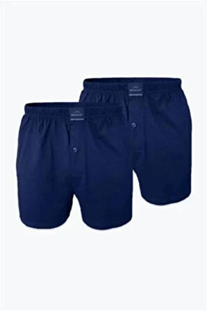 Malabadi 024 2'Li Paket Erkek Geniş Kalıp %100 Pamuk Boxer