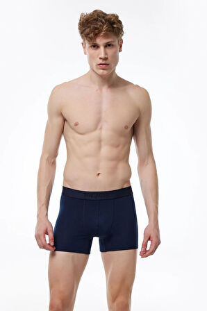 Erkek Siyah 5 Li Paket Milan Modal Boxer Mb14