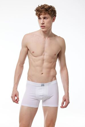 Malabadi 074 - 2' Li Paket Erkek Likralı %95 Pamuk Boxer