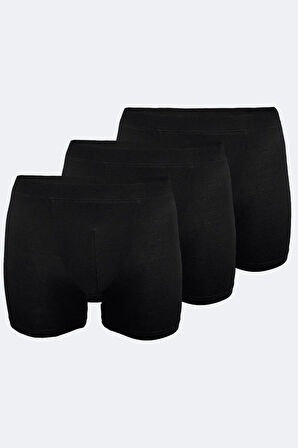 Erkek Beyaz 3 Lü Paket Micro Modal Boxer 909