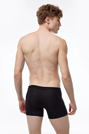 Erkek Beyaz 3 Lü Paket Micro Modal Boxer 909