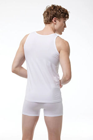 Erkek Siyah 2 Li Paket Pamuk Elastan Atlet 090