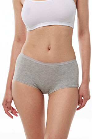 Kadın Karışık Renk 7 Li Paket Geniş Kenarlı Iz Yapmayan Modal Külot 7m1906