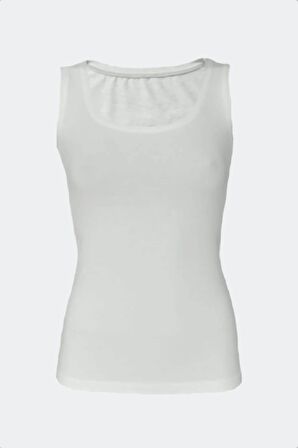 Malabadi 1037 Kadın Modal Açık yaka Kalın Askılı Sırtı Kapalı Atlet