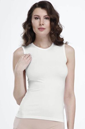 Malabadi 1048 Kadın Modal Kolsuz ( Sıfır Kol ) Body & Atlet