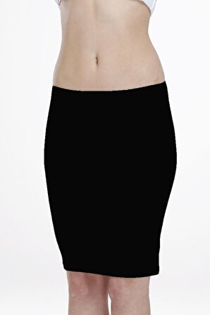 Kadın Modal Uzun Geniş Jupon 1059