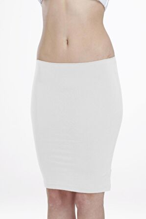 Kadın Modal Uzun Geniş Jupon 1059