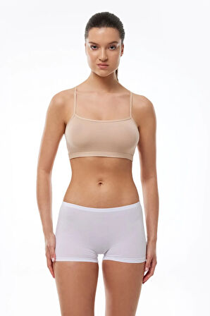 Kadın Siyah 2 Li Paket Modal Boxer 109