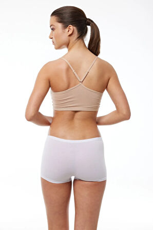 Kadın Siyah 2 Li Paket Modal Boxer 109