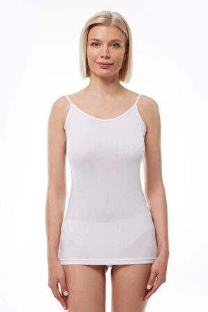 Kadın Beyaz p Askılı Uzun Yaz Atleti 173 2 Li Paket I