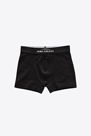 Erkek Çocuk Beyaz 3 Lü Paket Pamuk Elastan Boxer 208