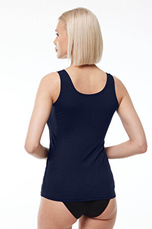 Malabadi 193 Kadın Modal Kalın Askılı & İnce Kenarlı Atlet