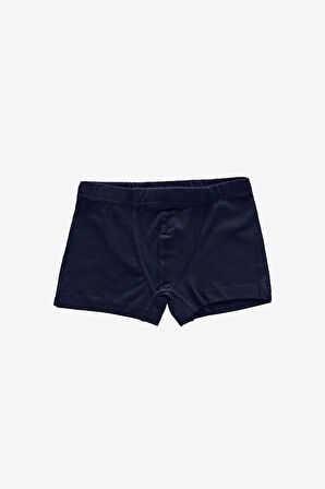 Erkek Çocuk Füme 3 Lü Paket Pamuk Elastan Boxer 209