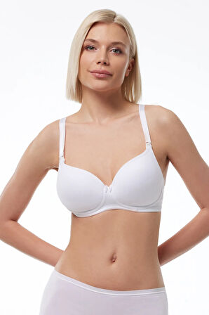 Siyah Kadın Kaplı Lohusa Emzirme Sütyen 822