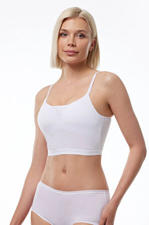 Kadın Siyah Modal Kaplı Büstiyer 823