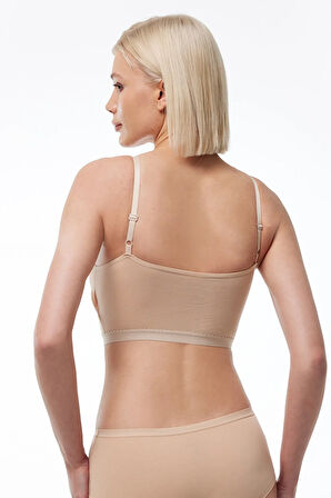 Kadın Siyah Modal Kaplı Büstiyer 823