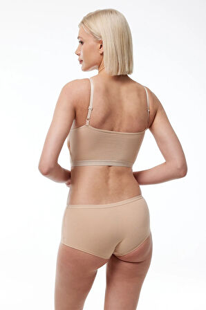 Kadın Siyah Modal Kaplı Büstiyer 823