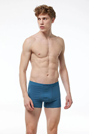 Erkek Füme Pamuk Elastan Boxer 075