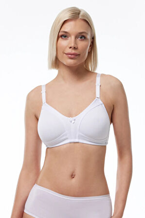 Kadın Siyah 2 Li Paket Kapsız Balensiz Modal Pamuk Penye Toparlayıcı Sütyen 826