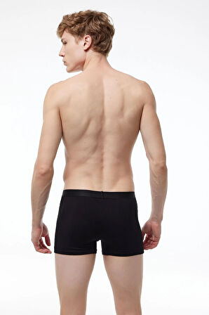 Erkek Füme Pamuk Elastan Boxer 075